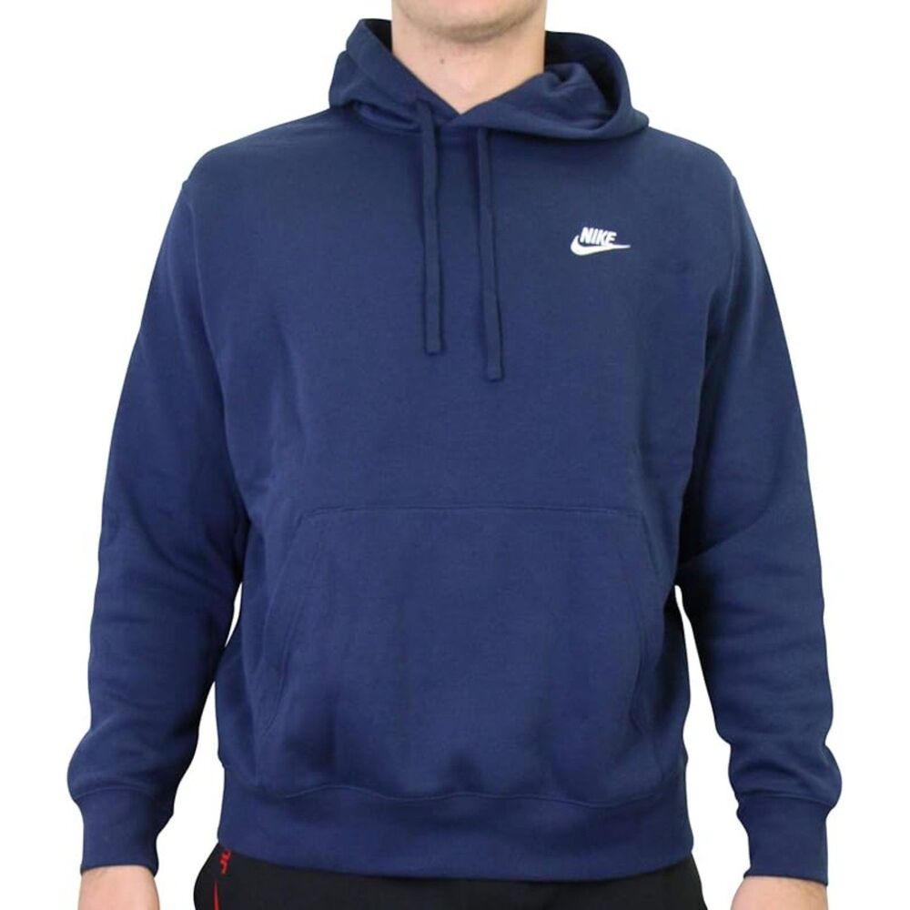 Nike Pull Over Hoodie, Midnight Navy/White, XX-Large BV2654-410